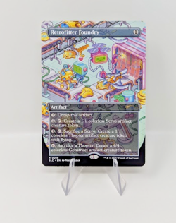 Retrofitter Foundry Non Foil Secret Lair Encyclopedia Of Magic Near Mint MTG - Image 1