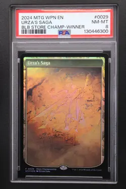 Urza's Saga MTG: Game Day & Store Championship Promos Foil Graded PSA 8 - Image 1