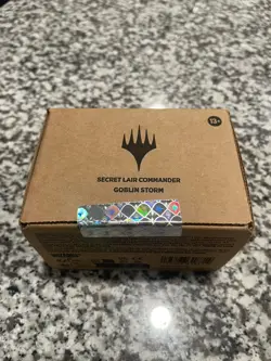 MTG Secret Lair Commander Deck Goblin Storm IN HAND Ships ASAP - Image 1