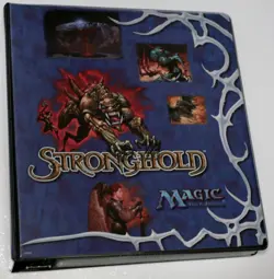 Magic The Gathering STRONGHOLD binder & 50 UltraPro Platinum 9-pocket sleeves - Image 1