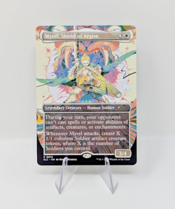 SLC Myrel, Shield of Argive #13 Borderless Encyclopedia Countdown Secret Lair NM - Image 1