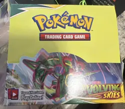 EMPTY - Pokemon TCG Sword & Shield Evolving Skies Booster Box - No cards 820650818776 - Image 1