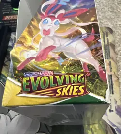 EMPTY - Pokemon TCG Sword & Shield Evolving Skies Booster Box - No cards 820650818776 - Image 2