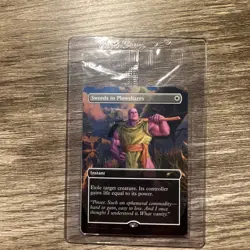 THANOS Magic the Gathering PSA Magazine Promo Swords to Plowshares Marvel NM - Image 1