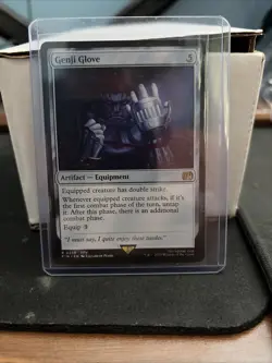 MTG - Genji Glove Final Fantasy Regular NM Unplayed - Image 1