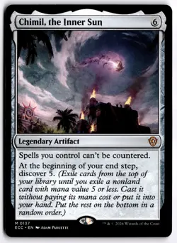 Chimil, the Inner Sun NM ECC Commander: Lorwyn Eclipsed MTG - Image 1