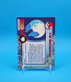 Pokemon Card - Butterfree #12 - Topps Series 1 - Black Logo - Image 3