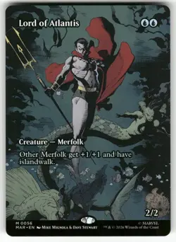 Lord of Atlantis (Borderless) 56 Marvel Universe Eternal-Legal MTG NM - Image 1
