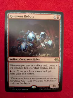 Ravenous Robots Foil R NM TMNT MTG - Image 1