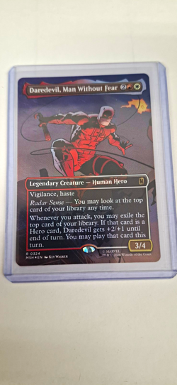 Wizards of the Coast Daredevil, Man Without Fear 0324 MSH Foil Rare English - Image 1
