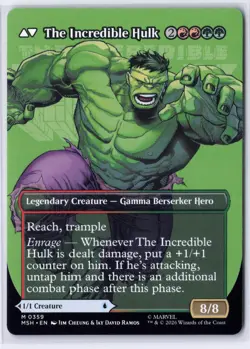 Bruce Banner (Borderless) (0359) MSH 359 Magic: The Gathering Mythic NM - Image 2