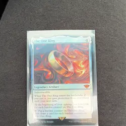 Wizards of the Coast The One Ring LTR 0246 Borderless Foil Mythic English 2023 - Image 1