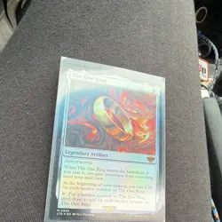 Wizards of the Coast The One Ring LTR 0246 Borderless Foil Mythic English 2023 - Image 2