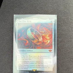 Wizards of the Coast The One Ring LTR 0246 Borderless Foil Mythic English 2023 - Image 3