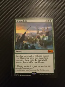 Magic The Gathering - Core Set 2019: Scapeshift Regular NM - Image 1