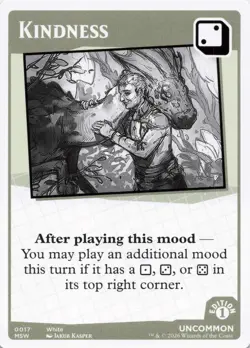 MTG Secret Lair Mood Swings - Kindness - Uncommon - Card # 0017 - NM - Image 1