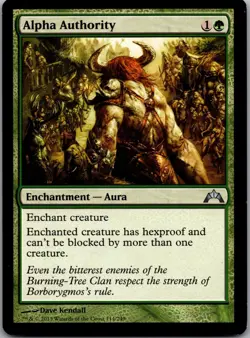 Alpha Authority 114 Uncommon Gatecrash Magic: The Gathering Lightly Played A4 - Image 1