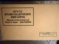 Sealed Marvel Super Heroes Collector Booster Box Case Magic MTG - Image 1