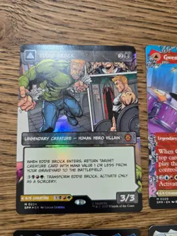 MTG Spider-Man Mythic x4 Gwen Stacy Norman Osborn Peter Parker Eddie Brock NM - Image 5
