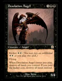 Desolation Angel LP Light Play Apocalypse MTG [6861] - Image 1