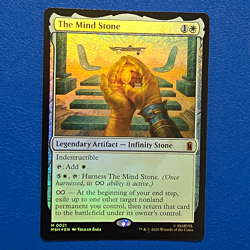 Magic The Gathering Marvel Super Heroes The Mind Stone Mythic Foil 0021 - Image 1