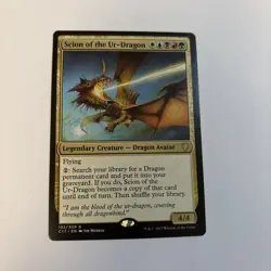 Scion of the Ur-Dragon LP 192 / 309 Commander 2017 C17 MTG English Regular - Image 1