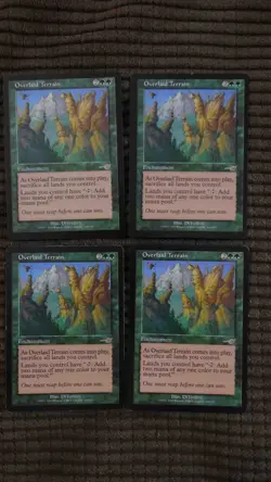Magic: the Gathering / MtG Overlaid Terrain x4 Nemesis - Image 1