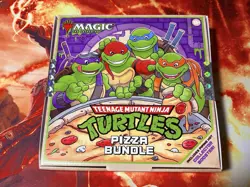 Magic: The Gathering TMNT Pizza Bundle Box - Sealed - Complete - Never Opened - Image 1