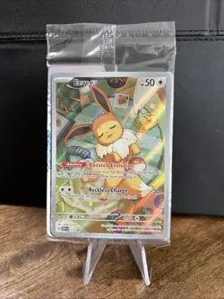 Pokemon TCG Eevee Black Star Promo 173 Prismatic Evolutions Sealed Card - Image 1