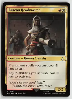 Bureau Headmaster LP 296 Universes Beyond: Assassin's Creed MTG - Image 1