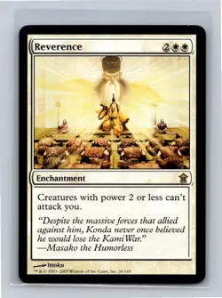 Reverence 26 Saviors of Kamigawa R LP - Image 1