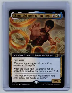 Shang-Chi and the Ten Rings (Extended Art) | Regular | Marvel Super Heroes MTG - Image 1