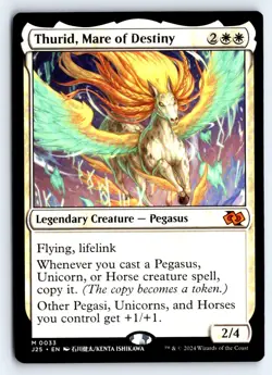 Thurid, Mare of Destiny (Anime) 33 Foundations Jumpstart Magic: The Gathering NM - Image 1