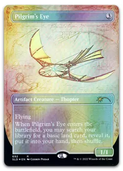 Pilgrim's Eye (Borderless) #692 (Foil) (NM) Secret Lair Drop SLD Magic MTG - Image 1