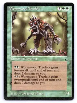 MTG Wormwood Treefolk R The Dark (DRK) NM Magic - Image 1