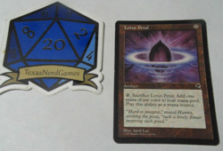 x1 Lotus Petal Tempest MTG Magic the Gathering TexasNerdGames DSC - Image 1