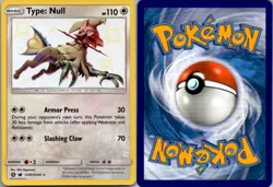 Type: Null SV45/SV94 Shiny Rare Hidden Fates Shiny Vault Pokemon Holo Near Mint - Image 1