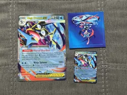 Mega Greninja Ex 081 Black Star Promo Pokemon TCG Chaos Rising Jumbo Holo Card - Image 1