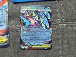 Mega Greninja Ex 081 Black Star Promo Pokemon TCG Chaos Rising Jumbo Holo Card - Image 2