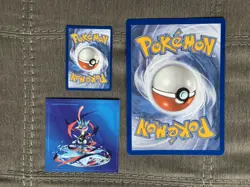 Mega Greninja Ex 081 Black Star Promo Pokemon TCG Chaos Rising Jumbo Holo Card - Image 3