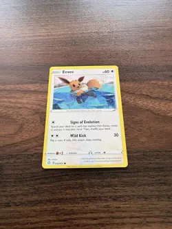 Eevee Pokemon Shining Fates 052/072 NM - Image 2