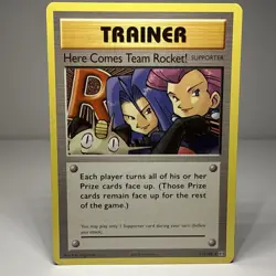 Here Comes Team Rocket! 113/108 Pokemon Evolutions Secret Rare - Image 1