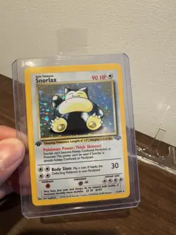 Pokemon Snorlax 1st Edition Holo Rare Jungle 11/64 Excellent Condition - Image 3