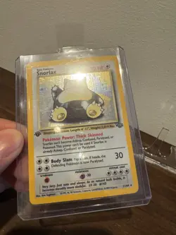 Pokemon Snorlax 1st Edition Holo Rare Jungle 11/64 Excellent Condition - Image 4
