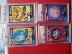 1999 Burger King Pokemon lot of 4 cards all psa graded - Image 1