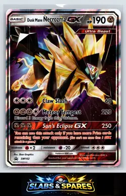 Dusk Mane Necrozma GX SM Promos #SM102 Promo, Holo Pokemon - Image 1