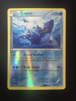 Pokemon TCG Lapras Breakpoint 28/122 Reverse Holo Uncommon - Image 1