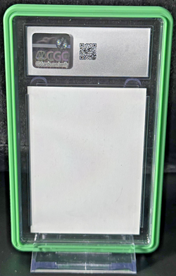 Pokemon CGC 8 Error Scyther Obsidian Flames Double Printing 004/197 - Image 2