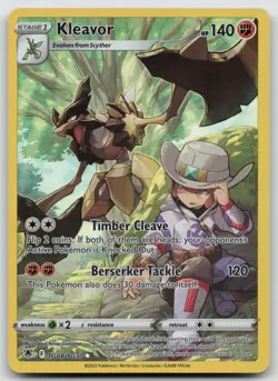 Kleavor TG08/TG30 Holo Astral Radiance Trainer Gallery Pokemon Holo NM - Image 1