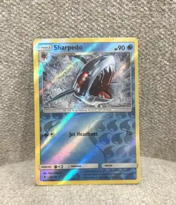 Sharpedo 28/145 NM Guardians Rising Rare Reverse Holo Pokemon - Image 1